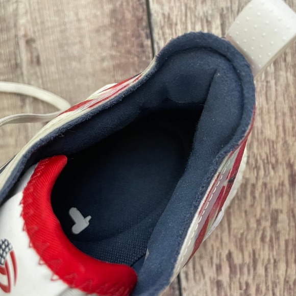 Adidas Crazyflight USA Volleyball Shoes Women's 7.5 Red White Blue - Picture 10 of 12